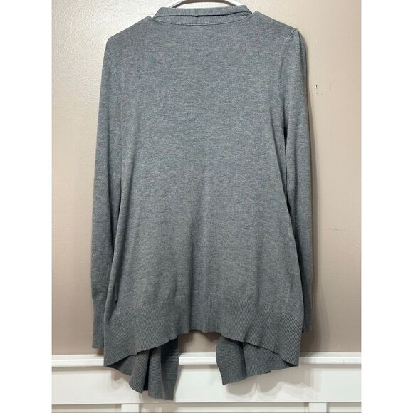 NWOT Karen Kane Ribbed Drape Open Front Cardigan Women's Medium - Picture 11 of 11